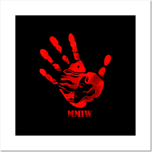 Hand Red Mmiw Posters and Art